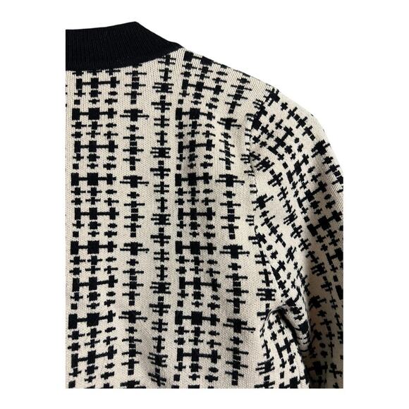 Cyrus Long Sleeve Tweed Cardigan Blazer Jacket XS Preppy Office Brunch - Picture 7 of 7